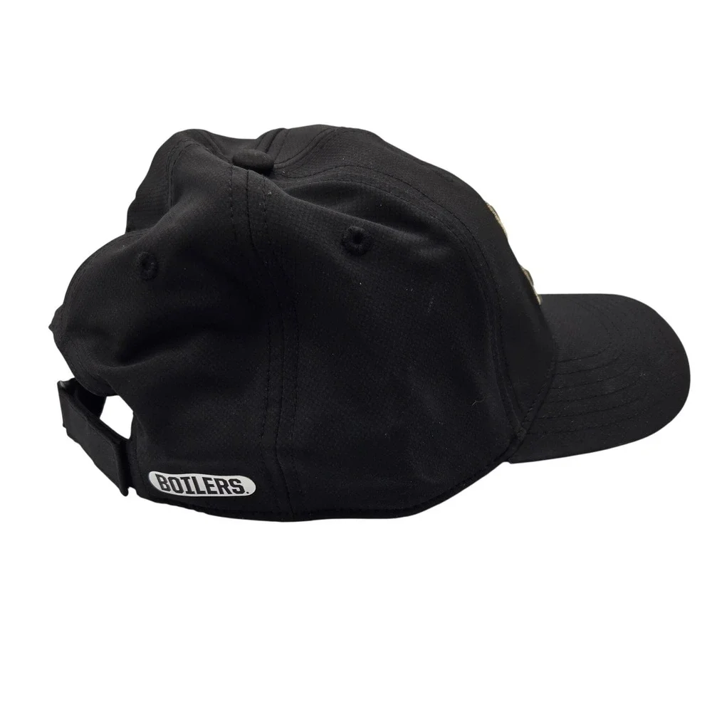 Top of the World Purdue Mens OSFA Black Victory Semi-Struc Boilers Baseball Cap